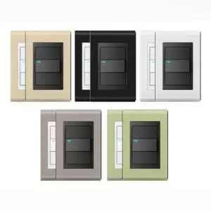 Interruptores e tomada